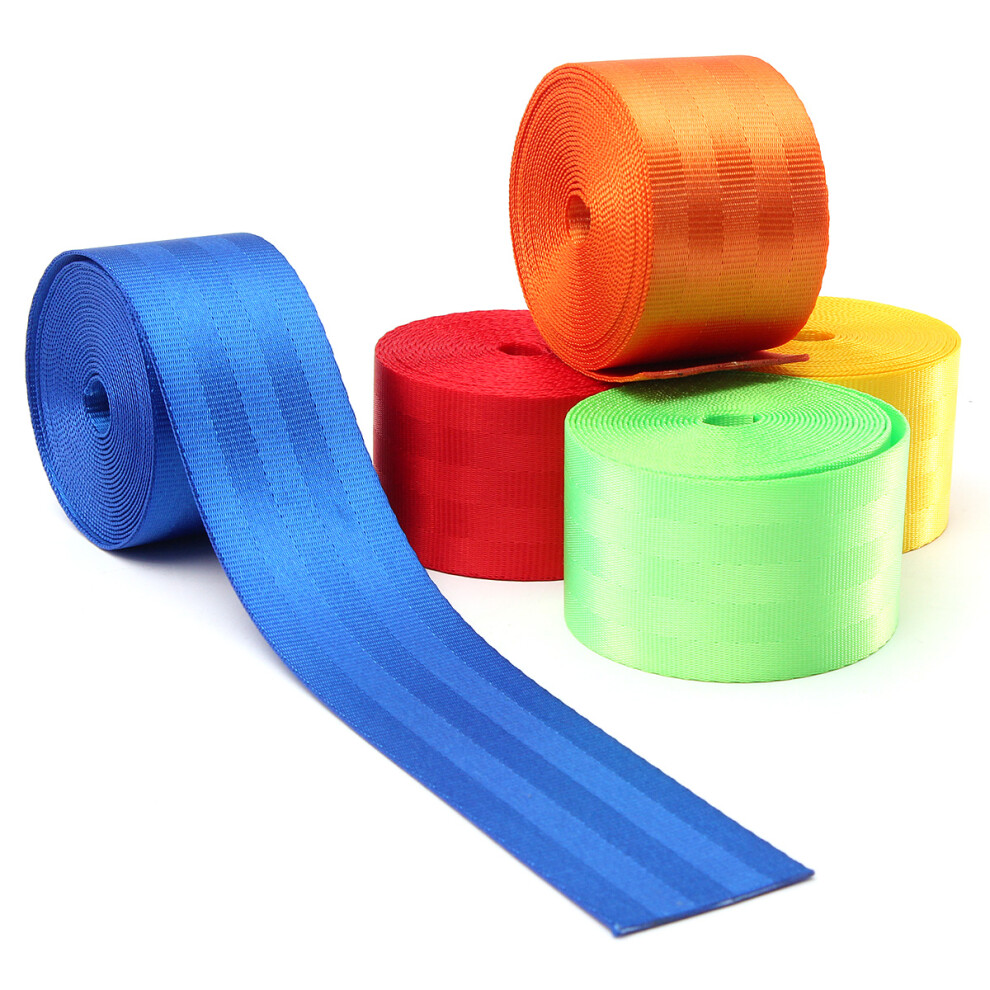 CinturóN De Seguridad RetráCtil De 380 Cm X 4. 8 Cm Con 3 Puntos CinturóN De Seguridad Para El Asiento Delantero Del Coche-image