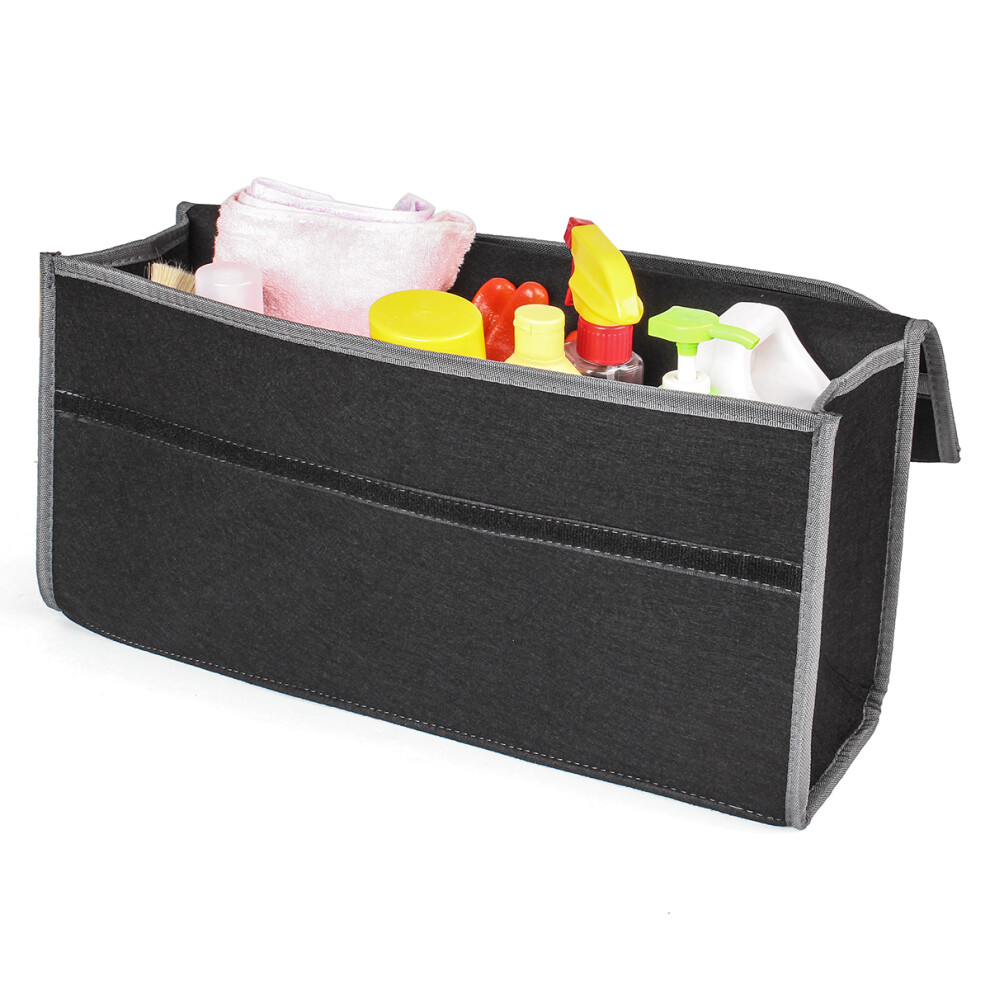 Universal Foldable Large Car Trunk Storage Bag Organizer Travel Tidy Bag Black 190268118408