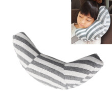 Cuscino di supporto per la testa del seggiolino auto con spalline per cintura di sicurezza per bambini, cuscino per il sonno in auto