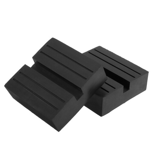 Universele Geperforeerde Frame Rail Vloer Rubber Jack Lift Pads 1