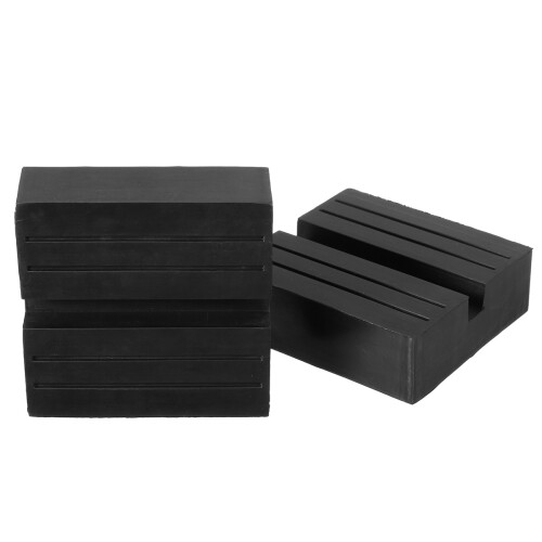 Universele Geperforeerde Frame Rail Vloer Rubber Jack Lift Pads 2