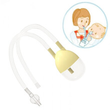 KCASA Aspiratore Nasale a Ventosa per Neonati Sicuro Pulitore per Naso Infantile Aspiratore Nasale Cura del Bambino