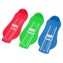 Misuratore di misura del piede per bambini, strumento per misurare la taglia delle scarpe per neonati, righello per scarpe per bambini, misurator