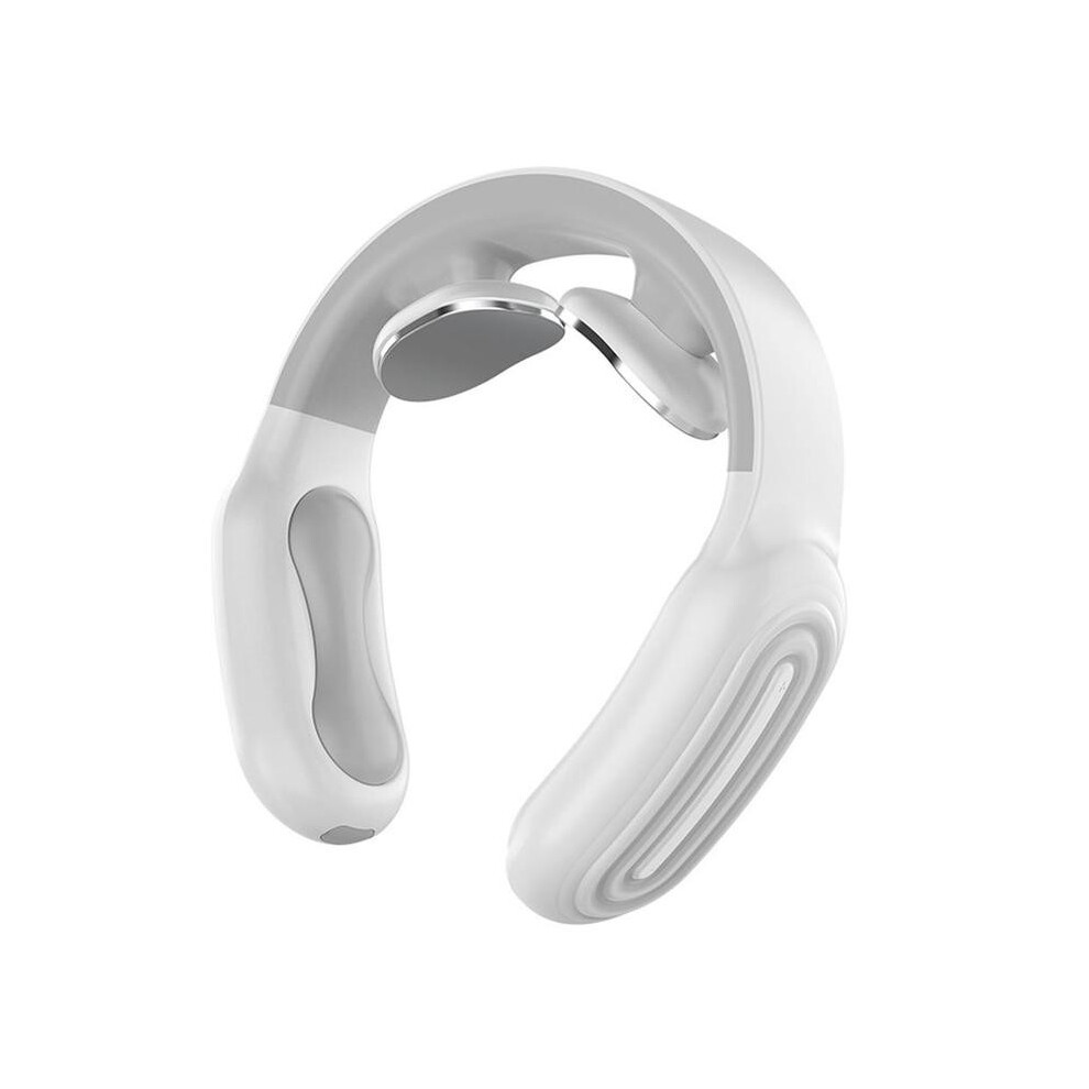 Electric Neck Massager 6 Modes Pulse Massage Magnetic Cervical Spine Hot Compress Therapy Pain Relief Tool