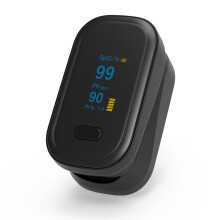 BOXYM YK-80B Clip per Dito Pulsossimetro Saturimetro di Ossigeno nel Sangue Monitor Portatile Pulsossimetro