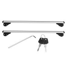 Neue 48 120 cm Universal Auto Aluminium Dachträger Querträger Gepäckträger mit Schloss