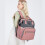 Large Capacity Diaper Bag Backpack Multi-function Baby Bed Bags Nursing Handbag Stroller Bag with Hooks Bag 4