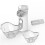 Mini Ultrasone Micro Net Atomizer Spray USB Stille Draagbare Handheld Nebulizer 7