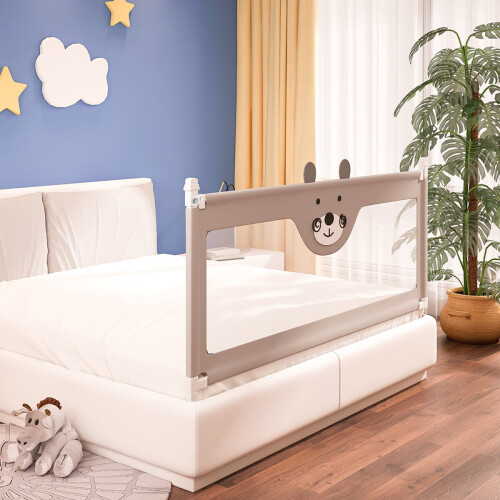 100CM Height Bed Rail/BedRail Kids Safety Cot Guard Protecte Set- 28Layer Adjust 2