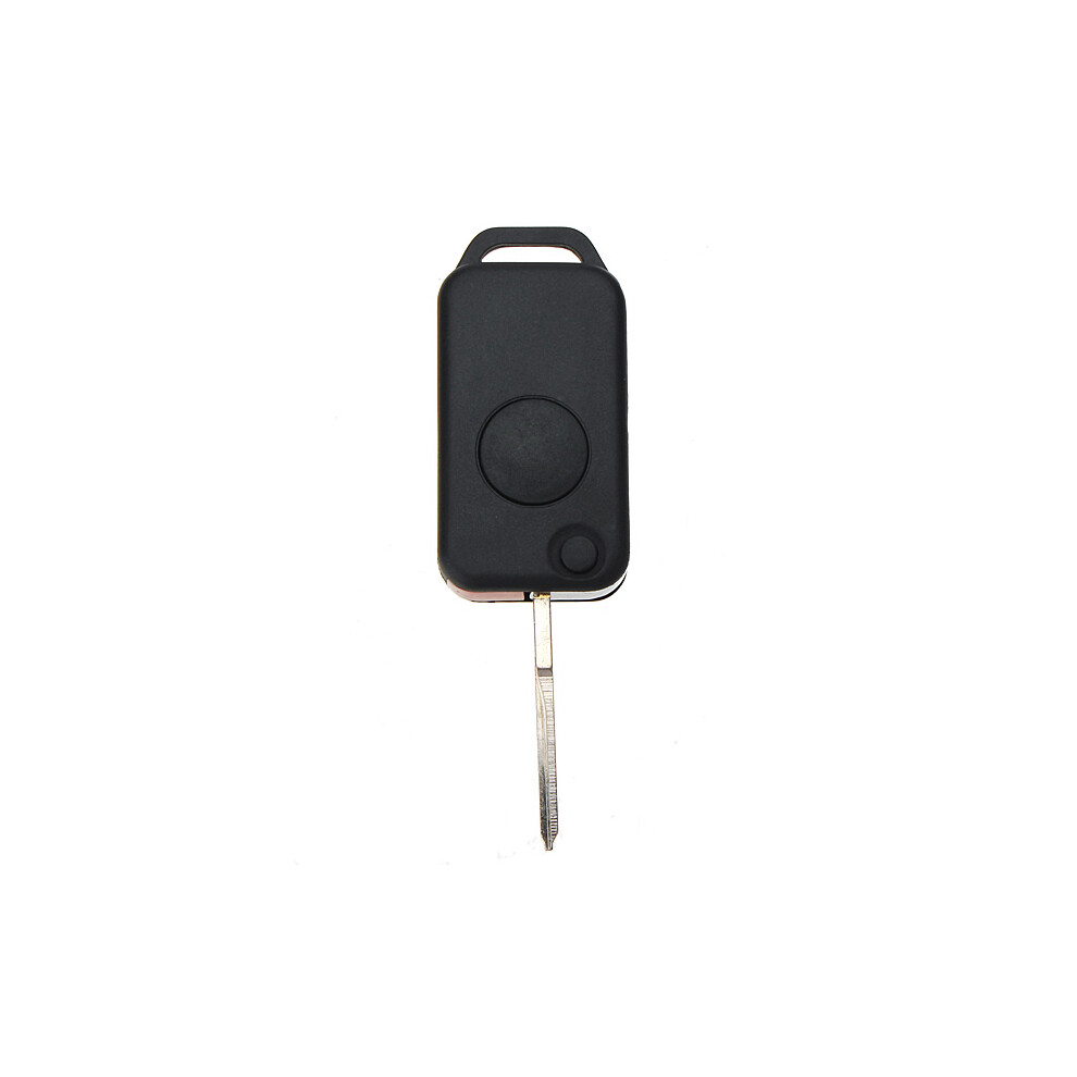 1 Button Flip Key Shell Replacement For Benz W168 W124 W202 Black 791314155837