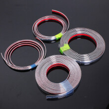 Chrome Auto Styling Moulding Strip Trim Zelfklevende Botsbescherming