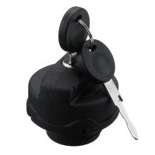 Neue schwarze Kraftstofftankdeckelverriegelung + 2 Schlüssel für Vauxhall Zafira Benzin Diesel 1998–2016