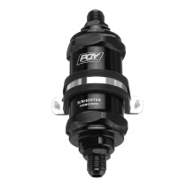 Neuer Inline-Kraftstofffilter E85 Ethanol mit 100 Inline-Kraftstofffilter-Eingang -8 AN / Ausgang