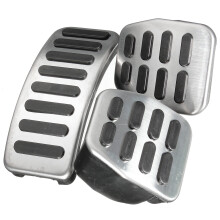 Neue Edelstahl MT Pedalplatten für VW Polo Jetta MK4 Bora Lavida Golf MK4 Fabia