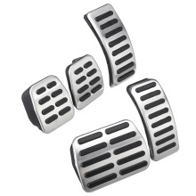 Pé de Pedal de Aço Inoxidável para VW Polo Golf 4 Bora Beetle RSi GTI R32 / Audi A3 Seat Leon 1M Toledo 1L