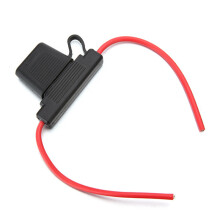Neue HS-812 Große Klingen Inline-Sicherungshalter wasserdicht 10 AWG Draht mit 30AMP Sicherung