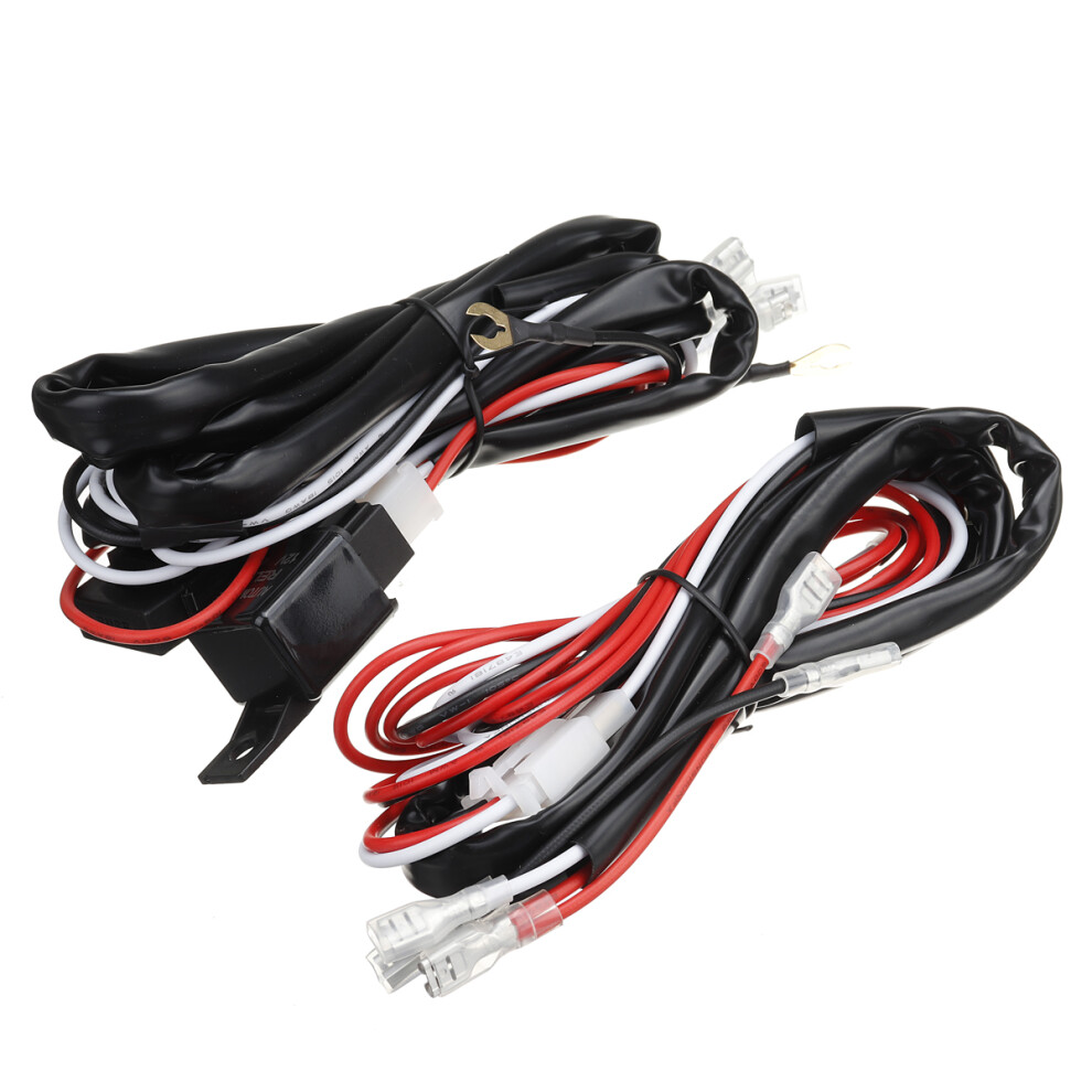 New 40A Laser Rocker Switch Relay Fuse Wiring Harness Kit 762179059837
