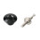 New 30MM Universal Car Mini Engine Hood Lock Modified Button Silver/Black 5