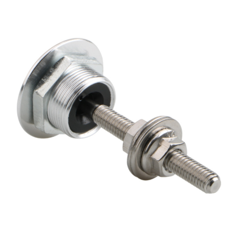 New 30MM Universal Car Mini Engine Hood Lock Modified Button Silver/Black 1