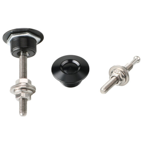 New 30MM Universal Car Mini Engine Hood Lock Modified Button Silver/Black