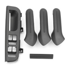 Juego de 6 cubiertas de manijas de puerta para el interior del coche soporte panel embellecedor panel de interruptores multicolor para VW Jet