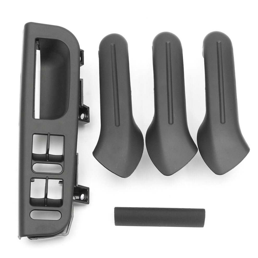6Pcs Car Interior Door Grab Handle Cover Bracket Panel Bezel Multicolor Window Switch Panel For Vw Jetta Golf Mk4 9300663744954