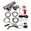 Electric Exhaust Valves Catback Downpipe Systems Kit Remote Intelligent E-Cut Muffler 1