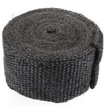 Envoltura térmica para tubo de escape negro de 5 cm x 5 m colector encabezado tubo de bajada tubo frontal