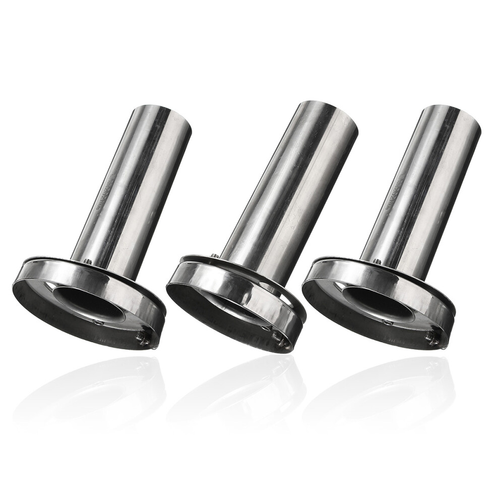 Insert Round Removable Tip Silencer For 3.5 4 4.5 Inch Tip Stainless Exhaust Muffler 786712810723