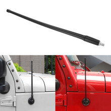 Neue 13 Zoll Auto-Antenne Radio Mast AM FM Schwarz für Jeep JK JL 2007–2018