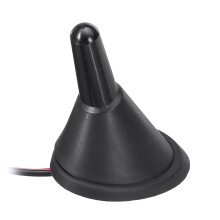 Neue universelle schwarze 3 cm Autoantenne Aerial Audio Stereo Adapter
