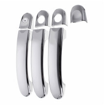 Neues 7-teiliges Set Chrom Türgriffabdeckung für VW Transporter T5 T6 Caddy Van 03–09