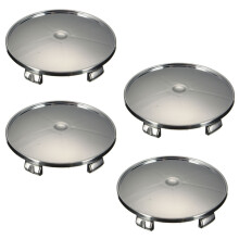 4 x 68 mm muovinen kromattu pyörän keskikupin kansi BMW E52 E60 E51 E63 E65 E66 varten