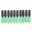 10pcs Green Ftth Embedded Quick Connector SC/APC Covered Wire Fiber Optic Connector APC 1