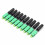 10pcs Green Ftth Embedded Quick Connector SC/APC Covered Wire Fiber Optic Connector APC 8