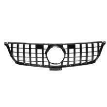 Neue GTR Diamond Style Glänzende Schwarze Frontgrill für Mercedes Benz W166 ML ML300 ML320 ML350 ML400 2012–2015