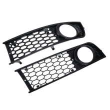 Neue Waben-Hex-Mesh Frontnebelscheinwerfer Offene Belüftungsgrill für AUDI A4 B6 2001–2005