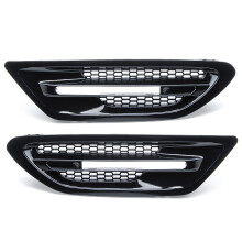 Neue 2 Stück Auto Glänzend Schwarz Seitenluftstromgitter für BMW F10 F11 M5 Limousine 2011–2017