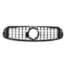 Neue Chrome Silber GTR Stil Frontobergitter für Mercedes GLC Klasse W253 GLC300 GLC350 GLC43 2020