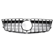 Neue Silver GT R Stil Kühlergrill für Mercedes Benz GLK Klasse X204 GLK250 GLK300 GLK350 08–12
