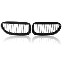 Neue Paar Auto Glanzschwarze Frontgrills R&L für BMW E63/E64 2005–2010 M6 650Ci 645Ci