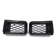 Novo par de ductos de ar para pinça do para-choques dianteiro esquerdo e direito para Chevrolet Silverado SS de 2003-2007