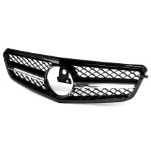 Neue glänzende schwarze C63 AMG Stil Frontobergitter für Mercedes Benz C-Klasse W204 C180 C200 C300 C350 2008–2014