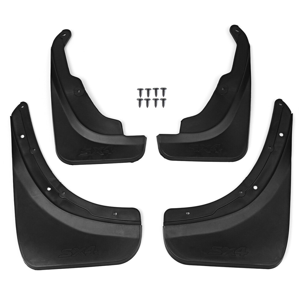 4 Pcs Car Mudguards For Suzuki Sx4 Hatchback 2007-2013 4711022650901