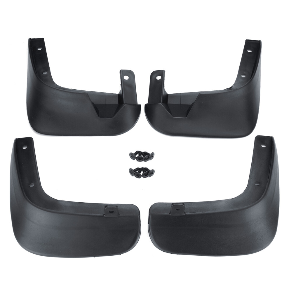 4Pcs Front Rear Car Mudguards Mud Flaps Set For Chevrolet Aveo 2007-2011 6039578541978
