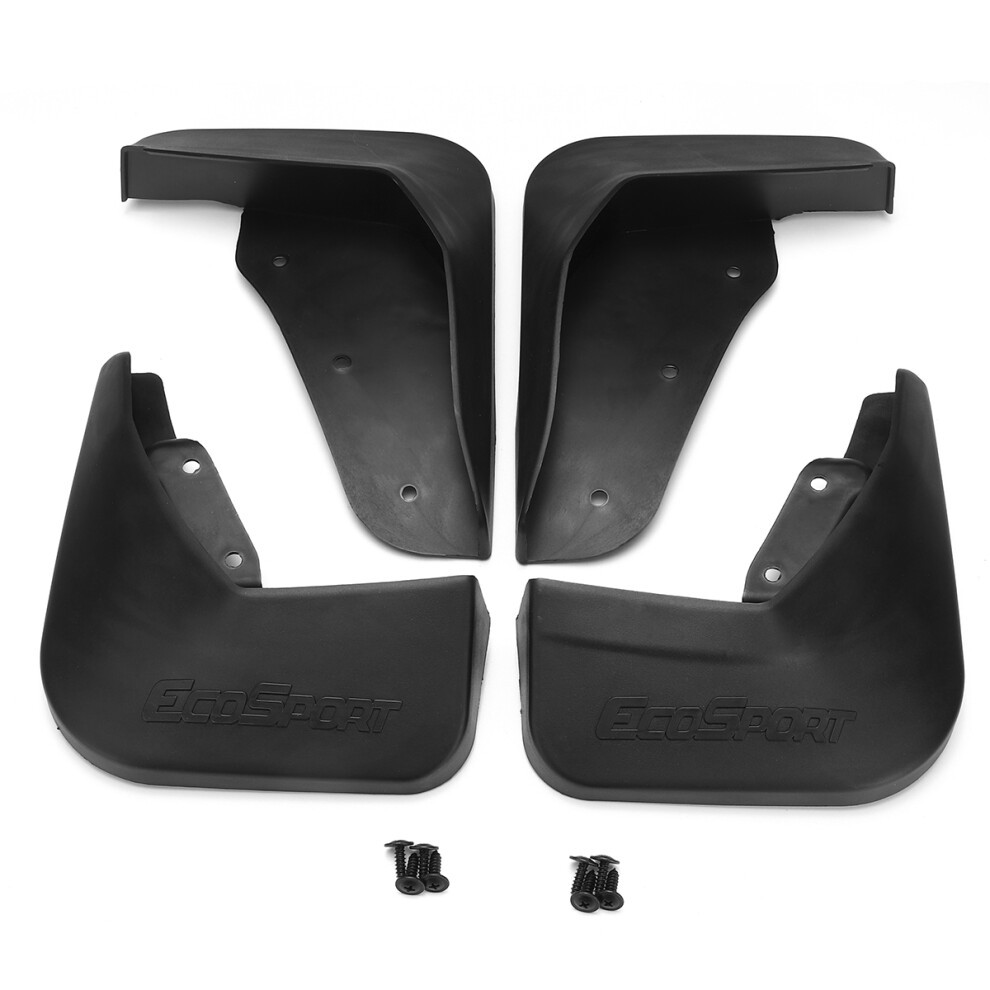 Front And Rear Mud Flaps Car Mudguards For Ford Ecosport 2012-2017 6039578538596