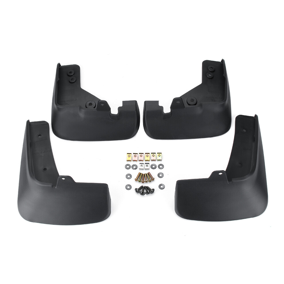 4Pcs Front Rear Car Mudguards Splash For Mazda Cx-5 Cx5 2017 Onwards 681542930613