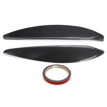 Nieuwe koolstofvezel koplamp wenkbrauwen oogleden cover voor Opel Vauxhall H Mk5 04-09