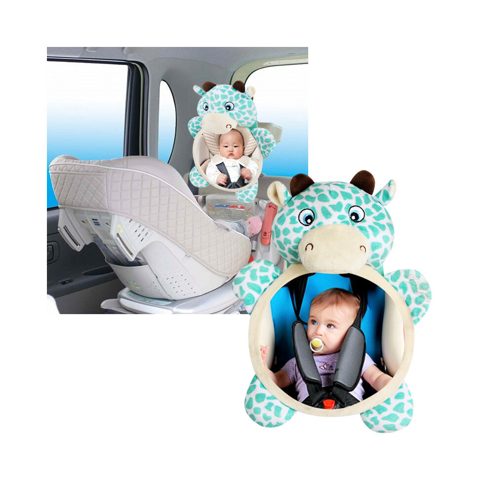 Baby Backseat Mirror Safety Seat Rear View Mirror For Car View Infant Facing Newborn Animal