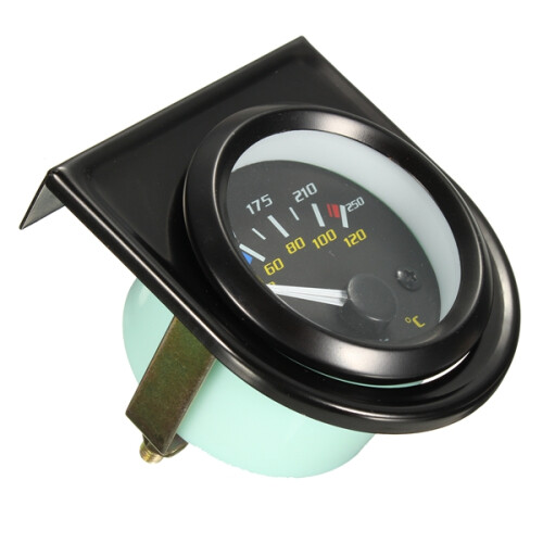 Medidor de Temperatura da Água do Carro 2 Polegadas para Sistema de 12 Volts Universal 2